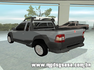 Fiat Strada Locker 2013 para GTA San Andreas